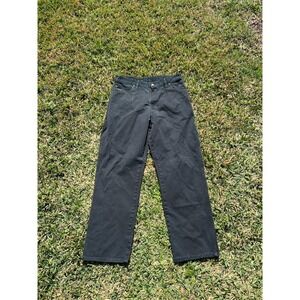 RM Williams Jeans Mens 33x31 Black Velvet Straight Ranch Wear Australia TJ180